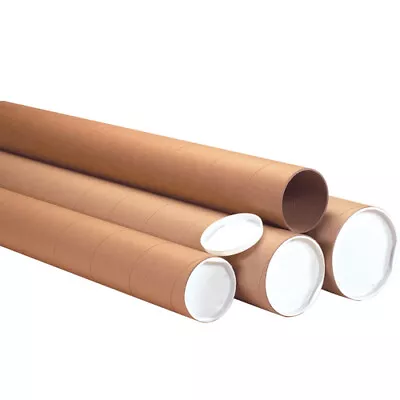 Heavy-Duty Kraft Mailing Tubes 4  X 60  Kraft 12/CA (P4060KHD) • $142.46