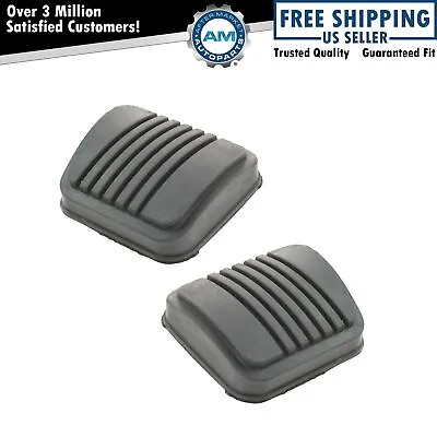 Dorman Clutch & Brake Pedal Cover Pad Kit Pair Set For Ford Mercury • $21.11