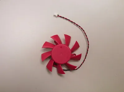 65mm 2 Pin Fan Sapphire ATi HD5750 5770 5830 6770 Video Card FD7015H12S USA • $15.99