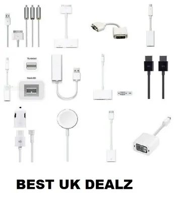 Apple Adapter & Cable - Excellent VGA Lightning Magnetic -Fast & Free Delivery  • £13.98