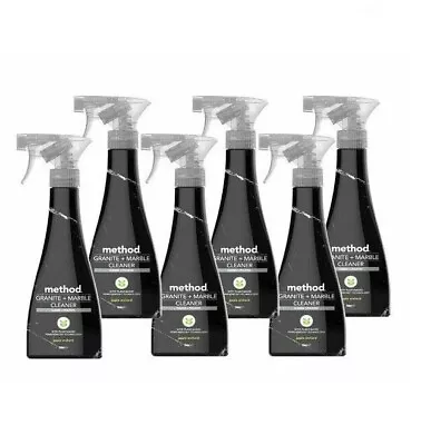 6 X Method Daily Granite And Marble Cleaner Spray 354ml Gentle Non-Toxic • £25.88