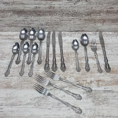 Ecko Eterna Lady Astor Stainless Steel Flatware 4 Place (16) Piece Vintage  • $29.98