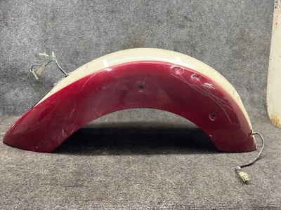 $110.49 • Buy 01 2001 Yamaha V-star 1100 Oem Metal Red Tan Rear Fender