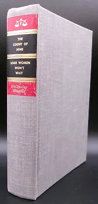 Erle Stanley Gardner As A.A. Fair THE COUNT OF NINE With SOME WOMEN WON'T WAIT • $19.99