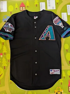 Arizona Diamondbacks Mark Grace Authentic Baseball Jersey Size 40 Medium 🔥 • $300