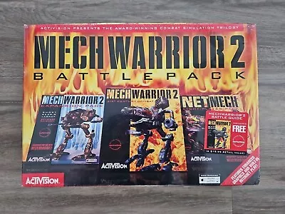 MECHWARRIOR 2 BATTLEPACK Computer Game PC CD-ROM Activision SEALED Battle Pack • $149.99