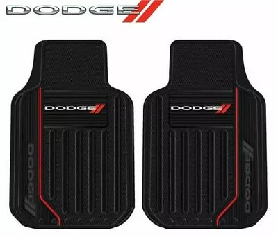 ⭐️⭐️⭐️⭐️⭐️ DODGE Brand 2 Front Floor Mats Universal Licensed / Christmas Gift • $49.99