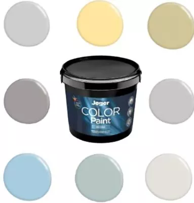 Colour Paint Emulsion Walls And Ceiling Paint Matt Jeger  1L-2.5L Many Colours • £19.99