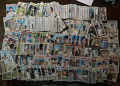 HUGE Vintage Baseball Card Lot 750 Cards!! 60s-90s. Cards Are Ex-Good Condition! • $200