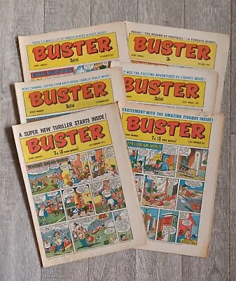 £6 • Buy Buster Comics 1971 Job Lot
