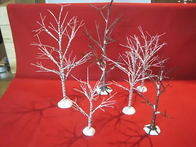 Dept 56 Miniature Trees For Christmas Village Train Garden Or Dollhouse Display • $25