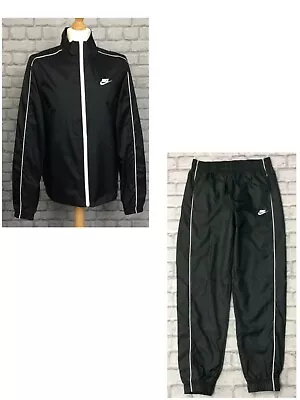 £24.50 • Buy Nike Slayer Woven Shell Poly Mens Black Full Zip Track Top/track Pants Rrp £60