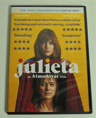 £4.95 • Buy Julieta - Pedro Almodovar .  For Your Consideration BAFTA Screener DVD