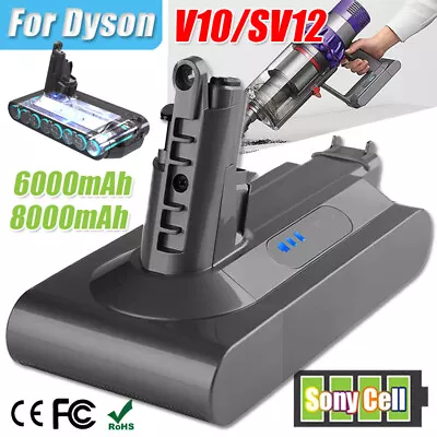 $37.99 • Buy 8000mAh 25.2V Battery Replacement For Dyson V10 Animal Fluffy Absolute SV12 Vac