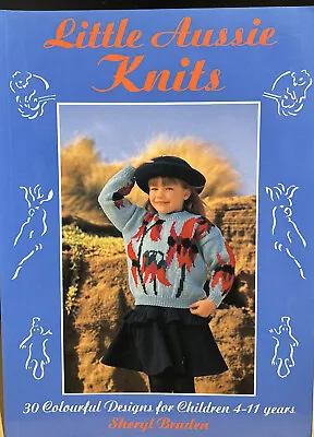 Vintage Knitting Book - Little Aussie Knits - Designs For Children (1991) • $20