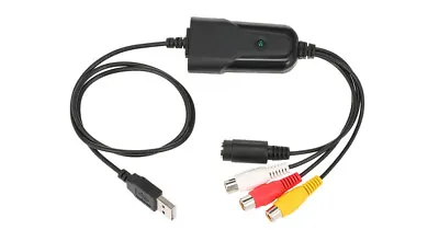 Analog RCA S-Video Audio Frame Grabber + Digital MPEG Recorder Editor • $22