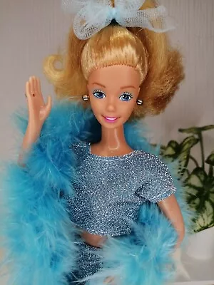 🩵🩵Beautiful Vintage Barbie Magic Moves Doll Superstar 1985 TAIWAN  🩵🩵 • $73.36