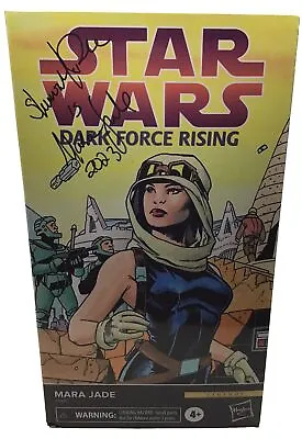 Star Wars Black Series Dark Force Rising 6  Mara Jade Action Figure Autograph!! • $99.97