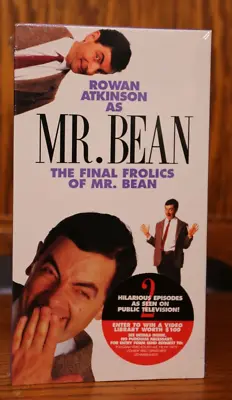 Mr Bean The Final Frolics Of Mr Bean Rowan Atkinson VHS NEW SEALED Watermarks • $8.99