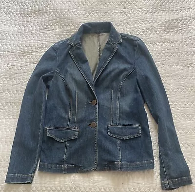 Dorothy Perkins  Size 12 Jeans Fitted Jacket  • £19