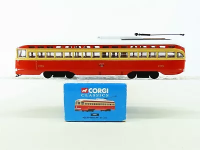 O 1/50 Scale Corgi Classics #55003 PCC Streetcar - St. Louis #1779 • $79.95