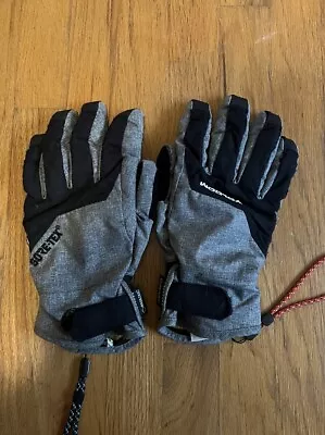 Volcom Gore-tex Mens Gray Snowboarding Snow Gloves Size Large • $49.99