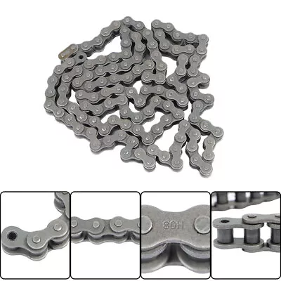 #80H Heavy Duty Roller Chain × 10 Feet With 1 Connector • $50.99