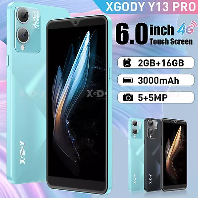 XGODY 4G Mobile Phones 6.0  New Unlocked Android Smartphone Dual SIM Quad Core • $85.19