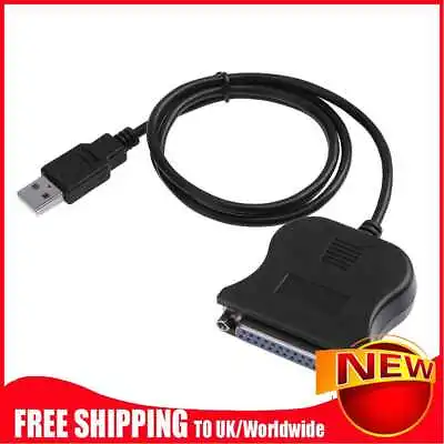 £5.03 • Buy USB 2.0 Male To 25 Pin DB25 Female Parallel Port Printer Adaptor Cable Wire