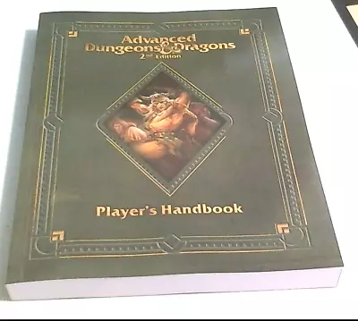 Player's Handbook 2nd Edition Advanced Dungeons & Dragons Reprint TSR WOTC NEW • $39.96