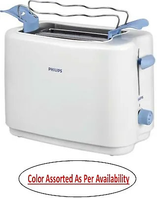 £51.95 • Buy Philips Toaster 8 Browning Settings 2 Bread Toast Slots & Integrated Bun Rack