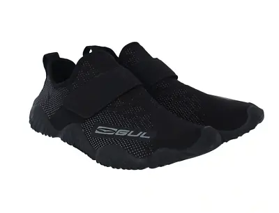 Gul Splash Mens Aqua Shoes Gul Wetsuit Kayak Scuba Water Trainers Shoes Black • £34.99