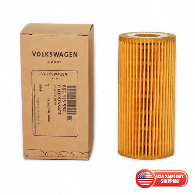 Audi A3 A4 A5 Q5 VW Jetta Golf MK7 1.8T 2.0T 06L115562B OEM Oil Filter • $14.99