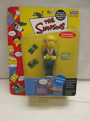 Playmates Simpsons Intelli-tronic Interactive Figure Sealed New MR BURNS • $22.99