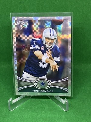 $6.99 • Buy  Tony Romo 2012 Topps Chrome #63 Xfractor Dallas Cowboys HOF? CBS