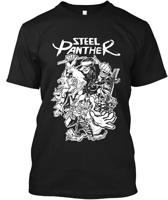 Limited NWT! Steel Panther American Heavy Glam Music Vintage Logo T-Shirt S-4XL • $18.99