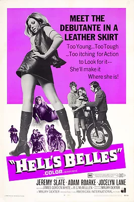 $10.68 • Buy Hell's Belles Jeremy Slate Jocelyn Lane Movie Poster Print