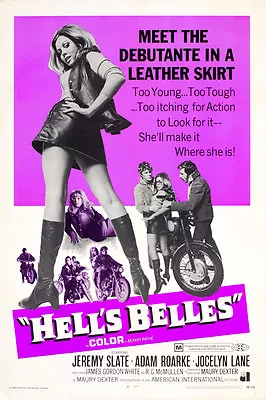 Hell's Belles Jeremy Slate Jocelyn Lane Movie Poster Print • $10.94