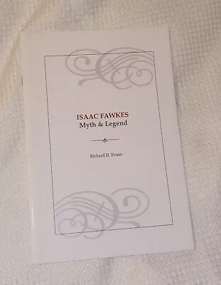 Signed Isaac Fawkes Bio Richard Evans Limited To 100 Magician Conjuror History  • £95.55