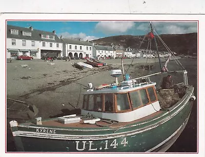 Ullapool Harbour Ross And Cromarty Postcard Posted 1998 Creased • £1.30