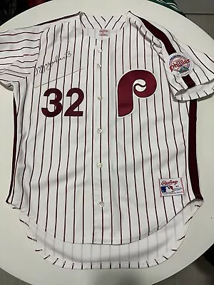 Rawlings Steve Carlton On Field Authentic Phillies Jersey Sz 44 Large • $275
