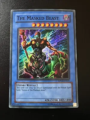 The Masked Beast RP02-EN027 Super Rare Retro Pack 2 Very Good/Near Mint Yugioh • £3.14