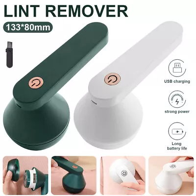 Electric Lint Remover USB Rechargeable Bobble Debobbler Fabric Shaver Defuzzer • £7.45