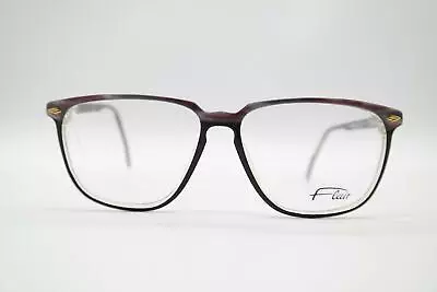 Vintage Flair 17 Purple Grey Black Oval Glasses Frames Eyeglasses NOS • $34.19