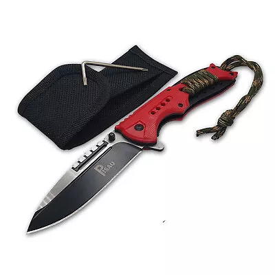 PISAU Knife Folding Opening Pocket Knife Hunting Camping Survival Fishing EDC • $22.99