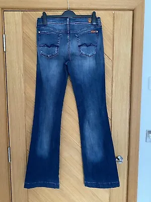 7 Seven For All Mankind Jeans - Charleze Bootcut Super Stretchy  Size 31 X 35 L • £29.95