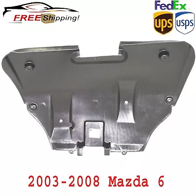 New Engine Splash Shield For 2003-2008 Mazda 6 Front Center MA1228104 • $59.40