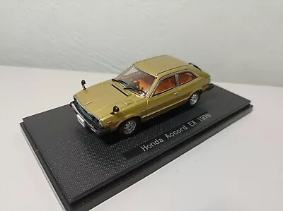 Rare Ebbro 1:43 Honda Accord Ex 1976 - 43785 • $124.99