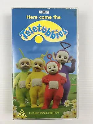 Teletubbies BBC - Here Comes The Teletubbies VHS - Very Good Condition • $18.99