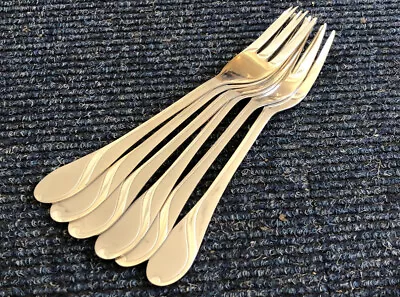 £3.05 • Buy 6x Premier Quality Solid Stainless Steel Dessert Forks 16.5 CM Long NEW (316